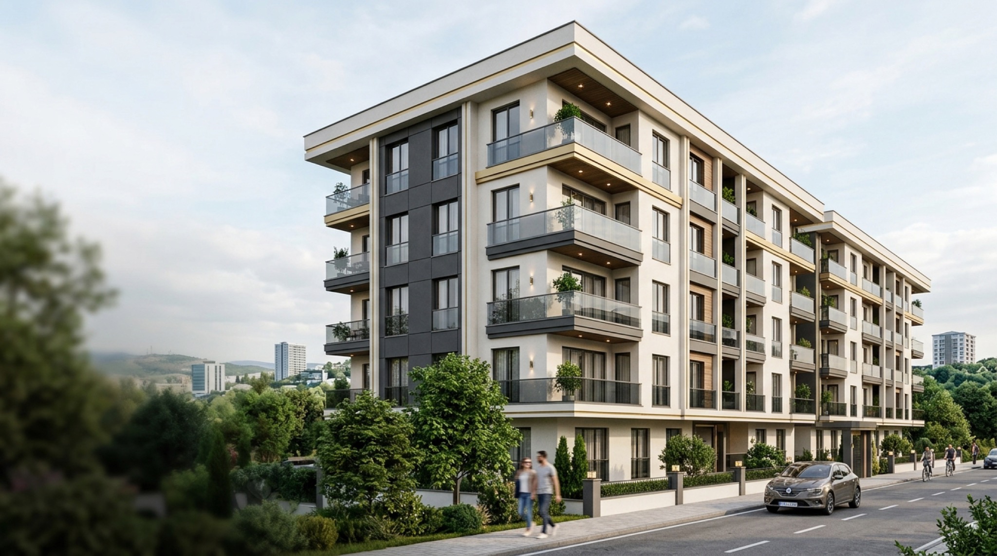 Yıldırımlar Yapı çağdaş apartman ve toplu konut mimari konsepti